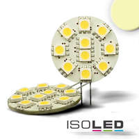 ISOLED G4 LED fényforrás, 10 SMD, 2W, meleg fehér, oldalsó foglalattal