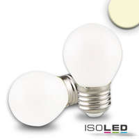 Isoled E27 LED Illu fényforrás, 4 W, opál, meleg fehér, dimmelheto