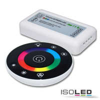 Isoled Wireless Touch RGB rádiós vezérlo, kerek, 12-24 V DC 3x4 A