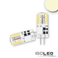 Isoled G4 LED fényforrás, 24 SMD, 1,5 W, öntött, meleg fehér