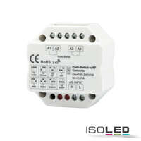 Isoled Sys-Pro Push switch RF konverterhez,2-Push bemenet Funk-Output Switch/Dimm/CCT/ RGB/RGB+W,100-240 V