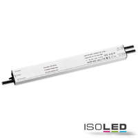 LED PWM transzformátor 24V/DC, 0-100W, vékony, Push/Dali-2 dimmelheto, IP67, SELV