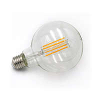 Adeleq Adeleq LED filament G95 E27 8W 2800K fényforrás, 1040lm