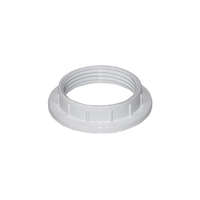  Rögzítő Gyűrű E14 Bakelit Foglalathoz (Fehér)
