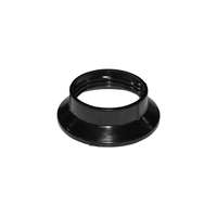  Rögzítő Gyűrű E14 Bakelit Foglalathoz (Fekete)