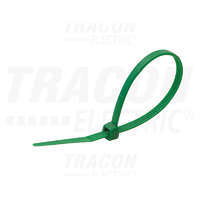 Tracon Tracon Normál kábelkötegelő, zöld 203×3,6mm, D=2-52mm, PA6.6