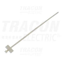 Tracon Tracon Jelzőcímkés kábelkötegelő, natúr 210×2,5mm, D=5-45mm, PA6.6, (a×b=15×30mm)