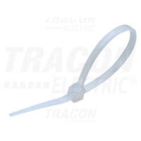 Tracon Tracon Normál kábelkötegelő, natúr 75×2.2mm, D=0,75-15mm, PA6.6