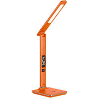 Avide Avide Led Asztali Lámpa Irodai Bőrhatású Naptár Narancs 6W