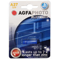 AgfaPhoto AgfaPhoto Platinum Alkáli Riasztóelem A27 LR27A B1