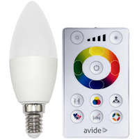  Avide Smart LED Candle 5.5W RGB+W 2700K IR Távirányítóval