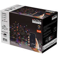 Entac Entac Karácsonyi IP44 120 LED Füzér MC Tuya APP, színváltós, telefonról vezérelhető, 9 méter