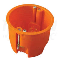 Tracon Tracon Gipszkarton doboz, mély, fedél nélkül, narancssárga 65×60mm