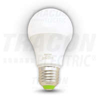 Tracon Tracon Gömb burájú LED fényforrás 230 V, 50 Hz, 10 W, 4000 K, E27, 800 lm, 250°, A60, EEI=A+