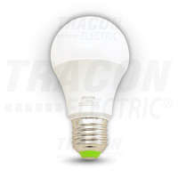 Tracon Tracon Gömb burájú LED fényforrás 230 V, 50 Hz, 10 W, 2700 K, E27, 800 lm, 250°, A60, EEI=A+