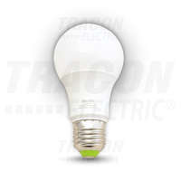 Tracon Tracon Gömb burájú LED fényforrás 230 V, 50 Hz, 7 W, 4000 K, E27, 500 lm, 250°, A60, EEI=A+