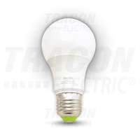 Tracon Tracon Gömb burájú LED fényforrás 230 V, 50 Hz, 7 W, 2700 K, E27, 500 lm, 250°, A60, EEI=A+