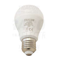 Tracon Tracon Fényerő-szabályozható gömb burájú LED fényforrás 230 V, 50 Hz, 10 W, 4000 K, E27, 800 lm, 250°, A60, EEI=A+