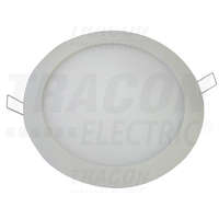 Tracon Tracon Beépíthető LED mélysugárzó, kerek, fehér 220-240 VAC; 12 W; 850 lm; D=168 mm, 4000 K; IP40, EEI=A