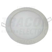 Tracon Tracon Beépíthető LED mélysugárzó, kerek, fehér 220-240 VAC; 18 W; 1300 lm; D=220 mm, 4000 K; IP40, EEI=A