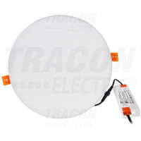 Tracon Tracon Védett, beépíthető LED mélysugárzó, kerek 230 VAC, 10 W, 4000 K, 800 lm, IP66, EEI=A+