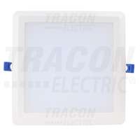 Tracon Tracon Kompakt beépíthető LED mélysugárzó SAMSUNG chippel 230 VAC; 24 W; 1920lm; D=225×225 mm, 4000 K; IP20, EEI=A