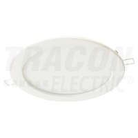 Tracon Tracon Védett, beépíthető LED mélysugárzó, fehér 230 VAC, 12 W, 4000 K, 840 lm, IP44, EEI=A