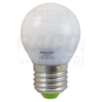 Tracon Tracon LED fényforrás 230 VAC, 5 W, 2700 K, E27, 350 lm, 250°, G45, EEI=A+