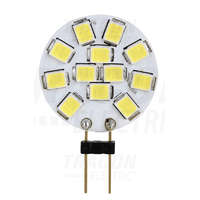 Tracon Tracon LED fényforrás 12 VAC/DC, 2 W, 2700 K, G4, 140 lm, 180°, EEI=A+