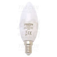 Tracon Tracon Gyertya burájú LED fényforrás, tejüveg 230 V, 50 Hz, 8 W, 4000 K, E14, 570 lm, 250°