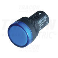 Tracon Tracon LED-es jelzőlámpa, kék 24V AC/DC, d=22mm
