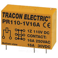 Tracon Tracon Print relé 110V DC / 1×CO (16A, 230V AC / 30V DC)