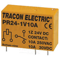 Tracon Tracon Print relé 24V DC / 1×CO (10A, 230V AC / 30V DC)