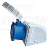 Tracon Tracon Felületre szerelhető ipari csatlakozóaljzat 32A, 250V, 2P+E, 6h, IP67