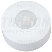 Tracon Tracon Védett mozgásérzékelő, mennyezetre, fehér 230V, 50 Hz, 1200W, 360°, 1-6 m, 10 s-15 min,3-2000lux, IP44