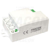 Tracon Tracon Mozgásérzékelő, mikrohullámú, lámpába 230 VAC, 5,8 GHz, 360°, 1-6 m, 10 s-12 min, 3-2000lux