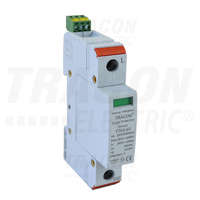 Tracon Tracon AC túlfeszültség levezető, 2-es típus, cserélhető betéttel 230/400 V, 50 Hz, 10/20 kA (8/20 us), 3P+N/PE