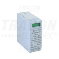 Tracon Tracon AC túlfeszültség levezető betét; 2-es típus 230 V, 50 Hz, 10/20 kA (8/20 us), 1P