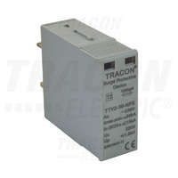 Tracon Tracon AC túlfeszültség levezető betét; 2-es típus, "B" modul 230 V, 50 Hz, 15/30 kA (8/20 us), 1P+N/PE (TTV2-30)
