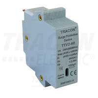 Tracon Tracon AC túlfeszültség levezető betét; 2-es típus 230 V, 50 Hz, 30/60 kA (8/20 us), 1P