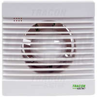 Tracon Tracon Fürdőszoba ventilátor, golyóscsapágy, időzítő 230 VAC, 15W, 80 m3/h, 33 dB,100 mm