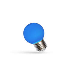 SpectrumLED LED Kisgömb E27 230V 1W kék