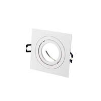 LED line LEDline® downlight aluminium square adjustable SLIM white matt AKROS