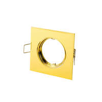 LED line LEDline® downlight square adjustable die cast aluminium gold