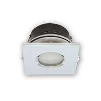 LED line LEDline® downlight waterproof square die cast aluminium chrome