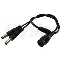 LED line DC splitter 2,1 x 5,5 mm socket/plug 1/2