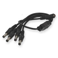 LED line DC splitter 2,1 x 5,5 mm socket/plug 1/4