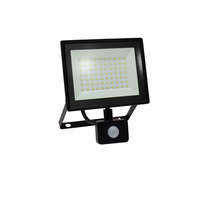 SpectrumLED SpectrumLED Fekete LED Reflektor 50W 4300lm Meleg fehér mozgásérzékelős