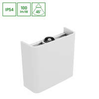 SpectrumLED LUNARIX SCONCE 2W CCT 230V IP54 Ra90 110x100x40mm WHITE, up/down light