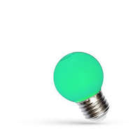 SpectrumLED LED Kisgömb E27 230V 1W zöld